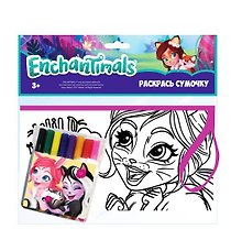 Набор для детского творчества, Centrum, Набор раскрась сумку Enchantimals 88554