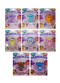Игрушка Pet Zoo Медвежата (PTZ-036) (в ассорт.) (4+) (блистер)