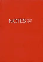 Тетрадь в линейку Listoff, "New day. Красный", 120 листов