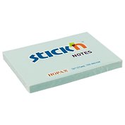 Блок для записей Stick`n Neon notes, голубой, 10.3 х 7.6 см