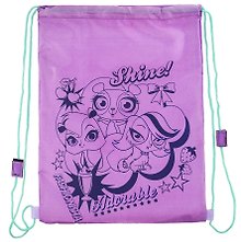 Мешок для сменной обуви «Littlest Pet Shop», 43X34см