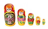 Матрёшка 5 в 1 расписная МИКС (16см) (5402564) - 2