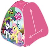 Детская игр. палатка My Little Pony Уютный домик (GFA-0119-R) (176327) (81х91х81см) (Играем вместе) (3+) (сумка) (в кор. 24шт)