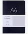 Записная книжка А6+ 60л кл. "Format. No 1" иск.кожа, интегр.переплет, тиснение фольгой - 0