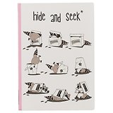 Блокнот «Hide and seek: енот», 192 страницы, А5