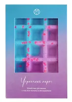 Бомбочка-вафля градиент Черничный пирог (140 г)