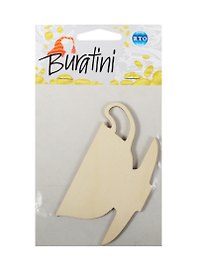 Форма для декора Чайная чашка с блюдцем (DZ00022) (фанера) (упаковка)