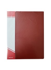 Папка с файлами А4, 10 файлов, пластик, в ассортименте, inФОРМАТ