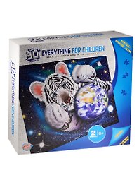 3D пазл «Объемный Тигренок» 250 деталей