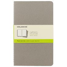 Набор книг для записей Moleskin Cahier Journal Large, 3 штуки, мягкая обложка, 40 листов, А5