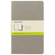 Набор книг для записей Moleskin Cahier Journal Large, 3 штуки, мягкая обложка, 40 листов, А5