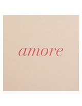 Открытка одинарная квадртная "Amore"