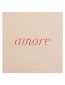 Открытка одинарная квадртная "Amore"