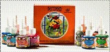 Краска по стеклу прозрачная Витраж Желтая (25мл)