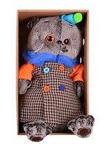 Игрушка мягкая Budi Basa, Басик в комбинированном пальто Ks30-120