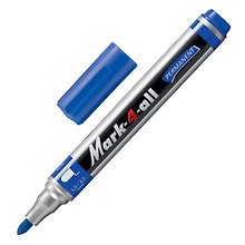 Маркер перманентный «Mark-4-all» синий, Stabilo