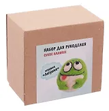 Набор для рукоделия. Сухое валяние игрушки своими руками Лягушка