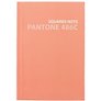 Записная книжка А6+ 80л кл. "Pantone line. 5" интегр.переплет, мат.ламинация, выб.лак, пантон.печать