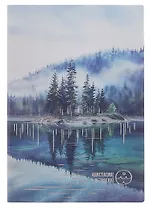 Ежедневник недат. А5 160л "Наппа. Аффирмации" бирюзовый, кожзам, мягк. переплет, тисн.фольгой, офсет, справ.мат-лы, 2 ляссе, инд.уп