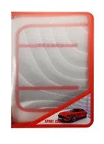 Папка для труда А4 "Красное авто" 33*23,3см, пластик, Феникс