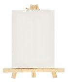 Холст на мольберте 15x10 см, белый, Art idea - 0