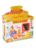 Игр. набор на магнитах Магазин (VT3101-08) (15 мяг. магнитов) (Мой маленький мир) (коробка)