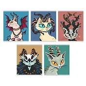 Тетрадь в клетку Listoff, "Магические кошки (Эксклюзив)", 48 листов, в ассортименте