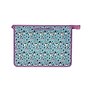 Папка для тетрадей А4 "Cute&Cozy" пластик, молния, текст.ручки