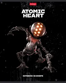Тетрадь общая «Atomic Heart 3», 48 листов в клетку, А5, в ассортименте - Atomic Heart