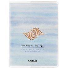 Записная книжка «Walking on the sea» А7, 80 листов в клетку, Lenwa