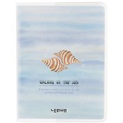 Записная книжка «Walking on the sea» А7, 80 листов в клетку, Lenwa