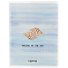 Записная книжка «Walking on the sea» А7, 80 листов в клетку, Lenwa - 0
