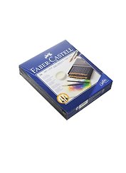 Карандаши цветные акварельные 38цв "ART GRIP" студ. кор. кожзам , Faber-Castell