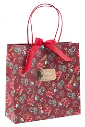 Пакет А3 34*34*12 "С Новым Годом. Happy New Year" НГ, бум.мат.ламинат