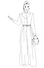OUTLINES. Раскраска «FASHION TRENDS» - 2