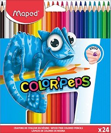 Карандаши цветные «Pulse», Maped, 24 цвета