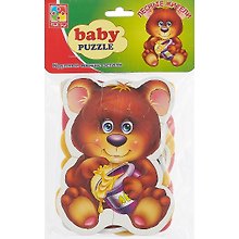 Пазл «Лесные жители» беби пазлы, Vladi Toys