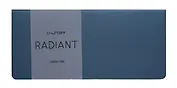 Планинг дат. 2025г. 64л "Radiant" синий, настольный, иск.кожа, интегр.переплет, термотиснение, покрытие Soft Touch, тонир.блок, ляссе, инд.уп