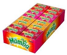 Жевательные конфеты Мамба, 26,5г