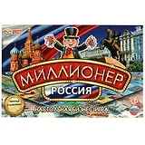 Настольная бизнес игра "Миллионер. Россия" в кор. Умные игры
