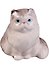 Статуэтка фарфор Персидский кот сидящий (6х4) (2269140) - 0
