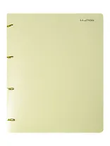 Тетрадь А4 80л кл. "Foliage" на кольцах, смен.блок, пласт.обл.