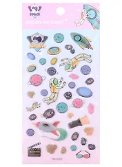 Наклейки Космос  9,5*21,5 (Эпоксидная смола)