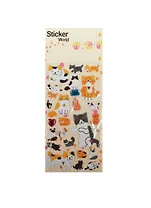 Наклейки со стразами и камнями Кошки (ZC-B016) (11004701) (упаковка)