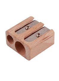 Точилка 2 отверстия, дерево, Index