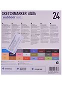 Маркеры акварельные 24цв Aqua Pro Outdoor Set , к/к, Sketchmarker - 2