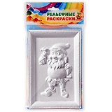 Набор для творчества, Формати,к Рельефная раскраска, "Гном" ,12х18 см
