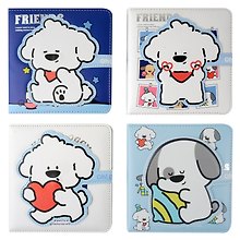 Записная книжка «Cozy dog» 130х135 мм, 128 листов, с магнитной застежкой, Be positive