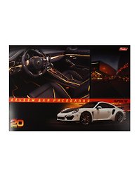 Альбом для рисования «Super cars» Hatber А4, 20 листов, скрепка, в ассортименте