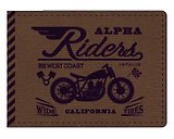 Обложка для студенческого билета InFolio/Инфолио Riders 11,2*8,3см, искусственная кожа IST005
